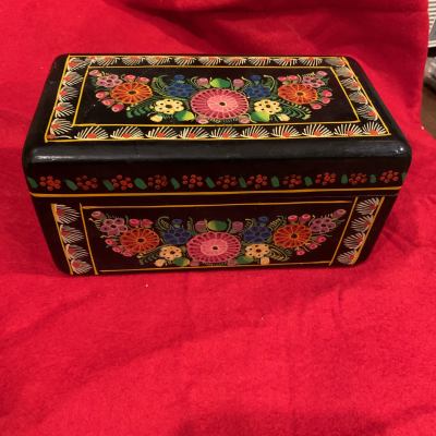 From Mexico! A Gorgeous Hand Painted Box!