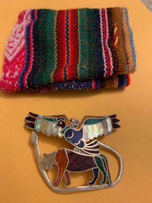 From Peru, an unusual pendant design