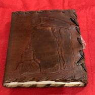 Leather Stonehenge Journal with Cotton Pages