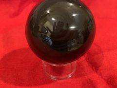 3" Dimeter Golden Obsidian Orb